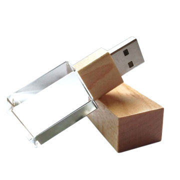 Lanyard -Schlüsselform Crystal 8 GB USB -Speicherstock