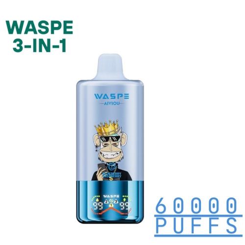 WASPE 60000 Puff 3 In1 Flavor Disposable Vape