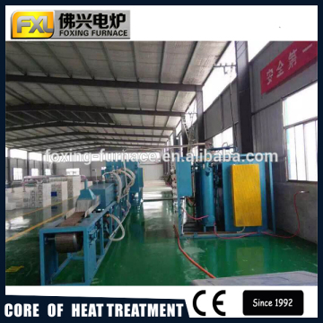 controlled atmosphere protective powder metallurgy sintering furnace