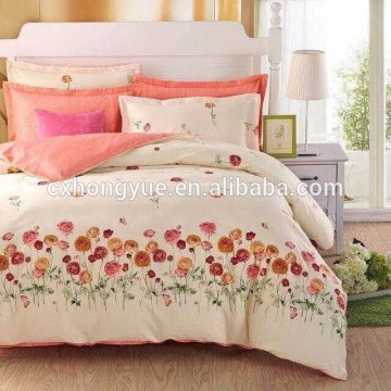 New designs 100 Polyester brushed microfiber fabric for making bedsheets,curtain fabric