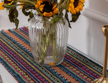 Blue Table Runner