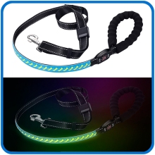 Led Lighted Flashing Leash For Dog