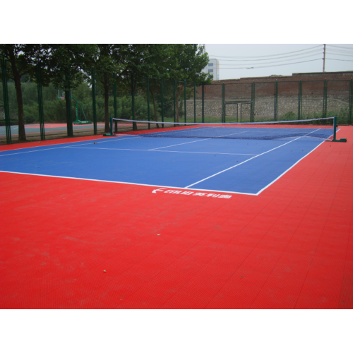 PP Interlocking Court Tile Sport Lantai untuk Pickleball