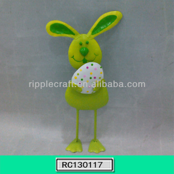 Lovely Design Metal Rabbit Garden Decorating
