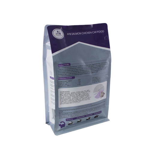 Mudah-robek Zipper Pet Food Packaging Bag