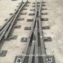 uic60/ 60e1 railway rail tongue rail for railway construction railway turnout