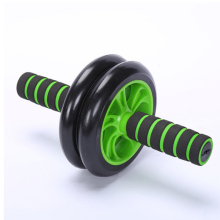 2 Wheel Workout Abdominal Roller Wheel With Soft Handle Mat