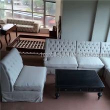 Luxury Latest Neoclassical Arabic Cushion Sofa - Luis Sofa