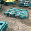 Manganese Steel High C145 C160 JAW Crusher Parts Plate Plate สำหรับการบดหิน