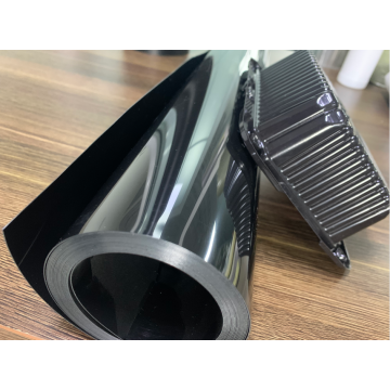 Película de embalagem HDPE preta