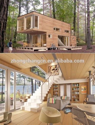 Wooden container house