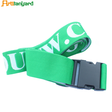 Custom Weaving Luggage Straps with Logo