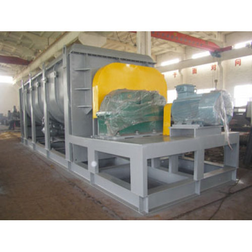 wedge shaped spent grain drying machine paddle dryer