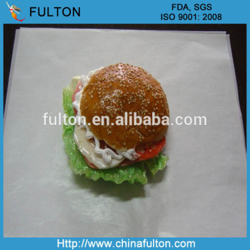 Custom logo printed sandwich paper food packing paper