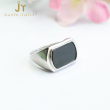 Wholesale Men's S925 Silver Precious Stone, Gemstone, and Myanmar Jade Rings: Green Jade Collection