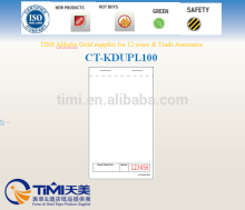 CT-KDUPL100 Carbonless booked singel duplicate and triplicate restaurantguest checks