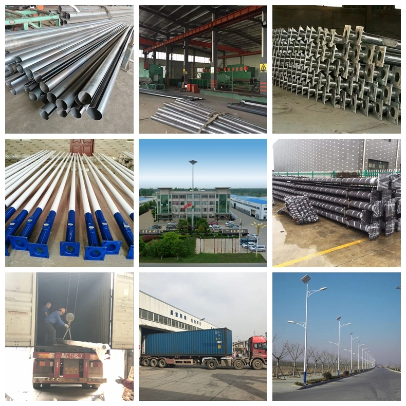 3-35m Factory Direct Price Decorative Antique Lamp Solar Street Hot-DIP Galvanized/Stainless Steel Light Pole