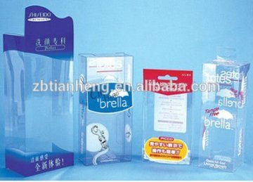 anti scratch folding box high quality clear APET plastic film