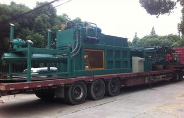 Waste paper baler, waste plastic baler, waste cotton baler