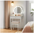Wholesale MDF Dressing Table Vanity Set With Mirror