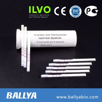 Milk Beta-lactam+Tetracycline test kit/ antibiotic rapid test kit