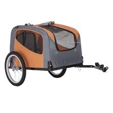 High Quality Foldable Pet Dog Bicycle Trailer for Outdoor Transportation