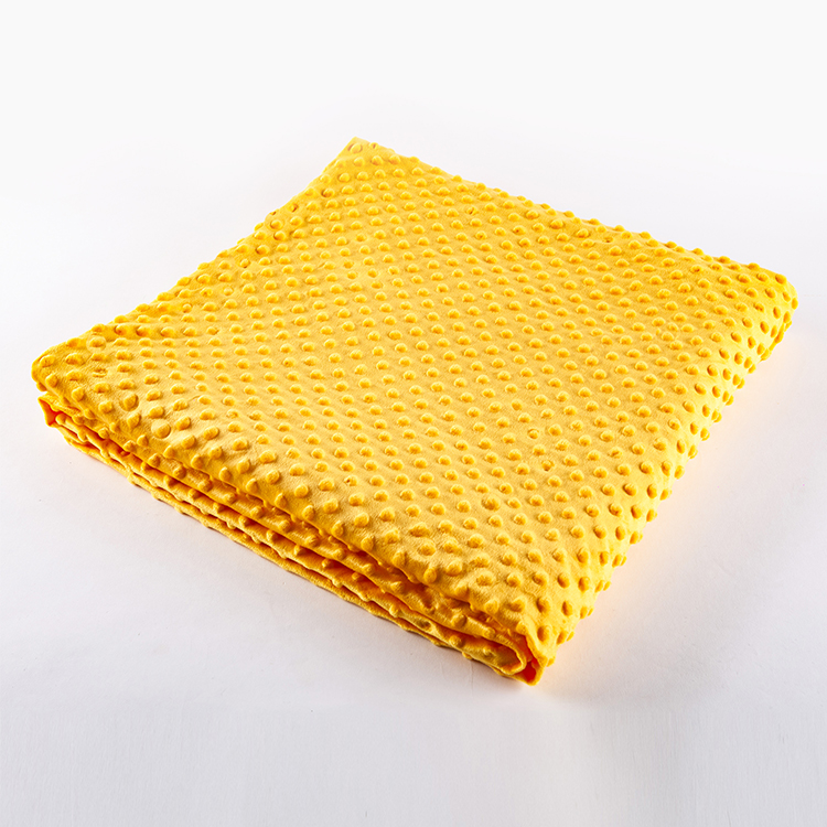 Hot Sale Minky Dot Bamboo Fiber Duvet cover for Weighted Blanket