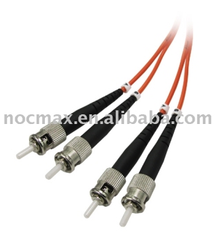 ST/PC-ST/PC MM Duplex Fiber Optic Patch Cord