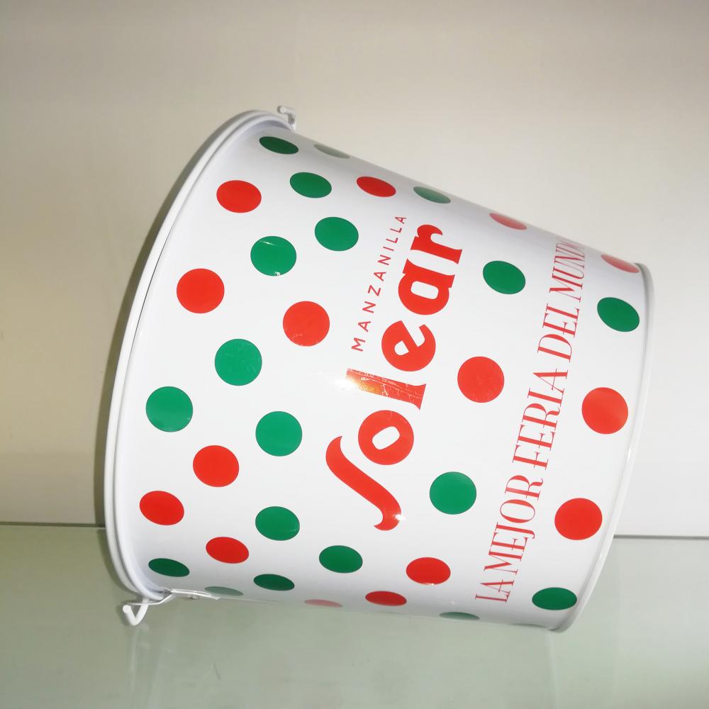 tin ice bucket