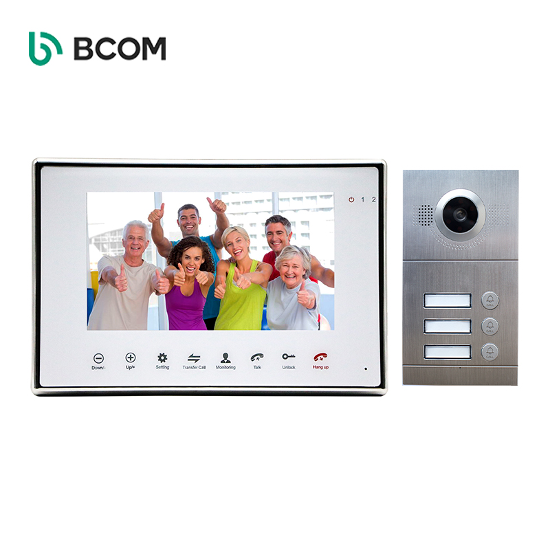 2018 Hot Sale Multi-family Video Door Phone System With Visitor Photo Memory