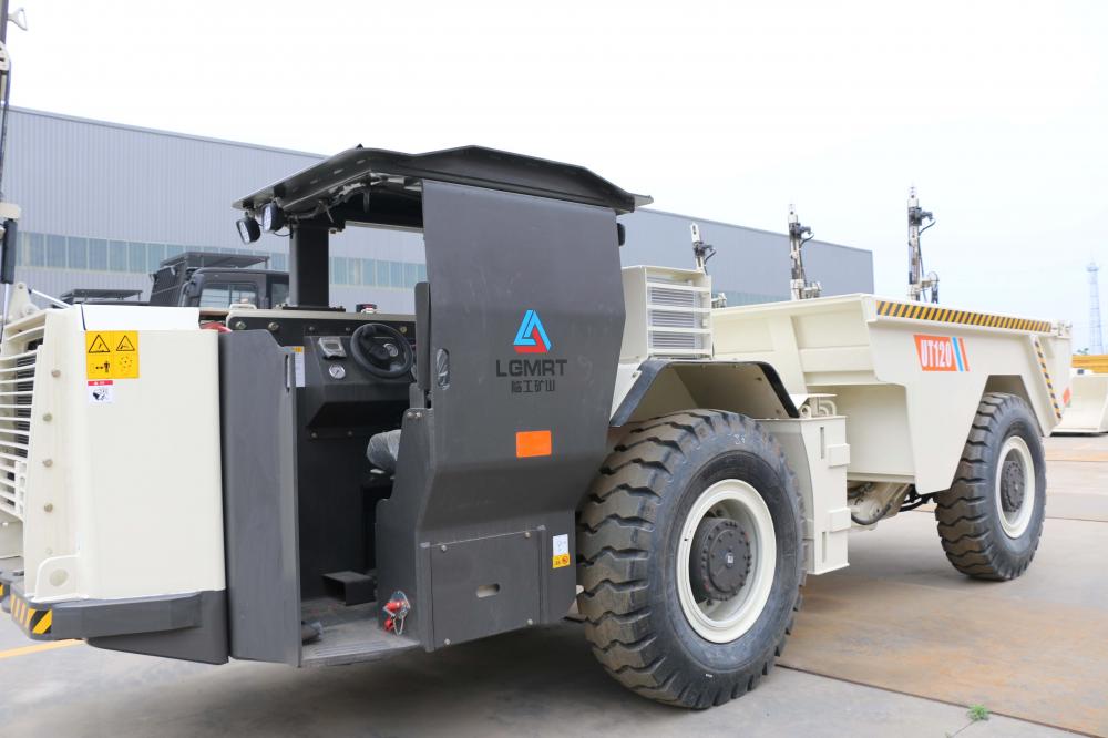 12-ton underground mining low profile dump truck