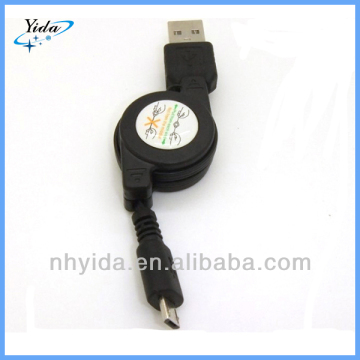 Retractable Micro USB Cable For Smart Phone Mobile Phone Cell Phone