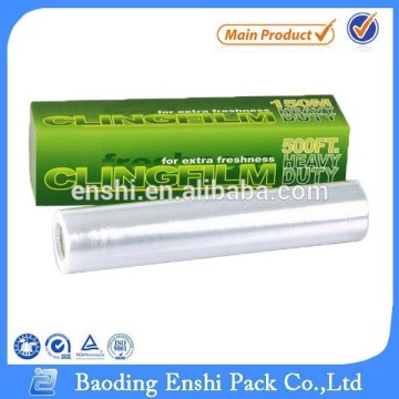 Food Grade Plastic Wrap For Packaing/Cling Food Warp Film