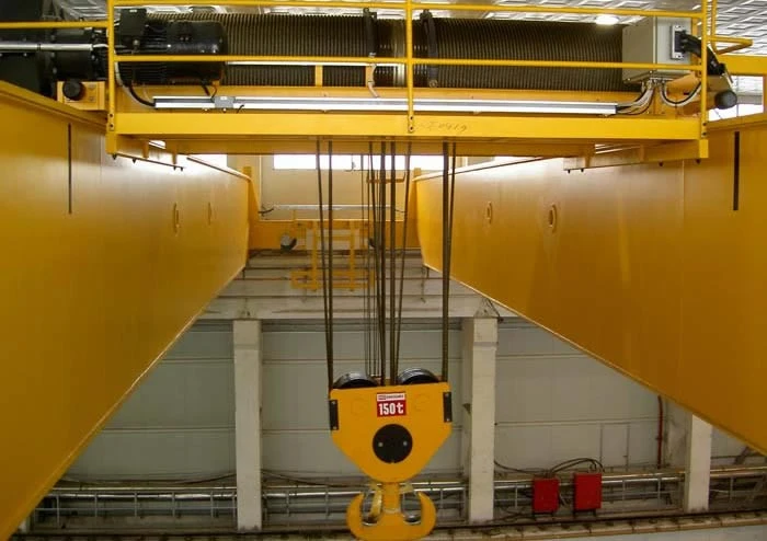 European Style 25 Ton Double Girder Electric Warehouse Overhead Crane