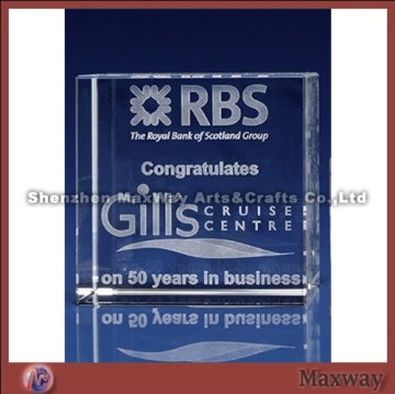 Cube Group Large Acrylic Awards