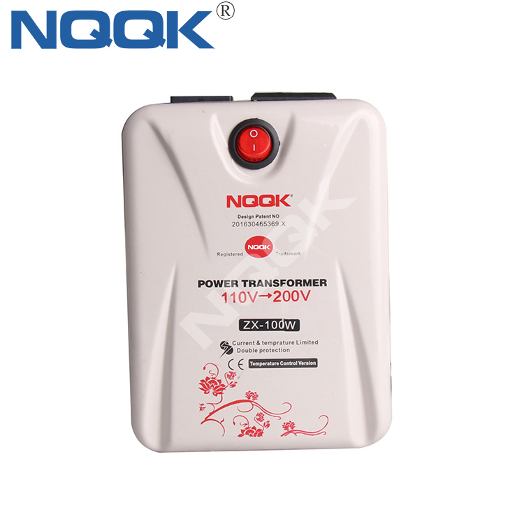 Input 110VAC Output 220V 100va 100W power transformer for current temperature limited double protection