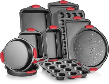 Nonstick Bakeware Set with Grips