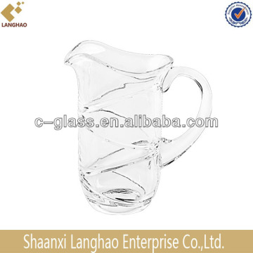 Glass milk jug,glass juice jug,glass water jug