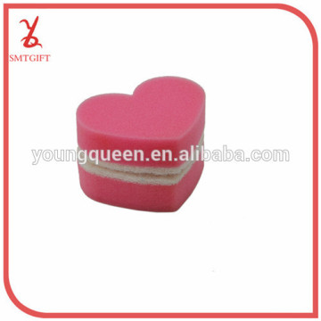QJB32 2015 heart - shaped sponge / sponge scouring cloth / cleaning cloth