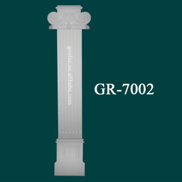 European-style Polyurethane Plane Roman Pillar for Home Decoration