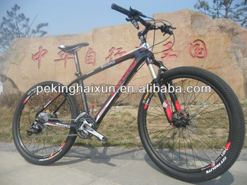 Mountain bike carbon fiber