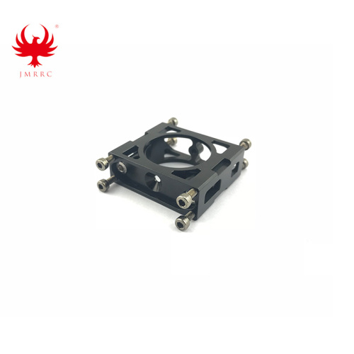 30mm Integrerad klämma Black Carbon Fiber Tube Clamp CNC Aluminium Motor Mount Fixture Clip Holder