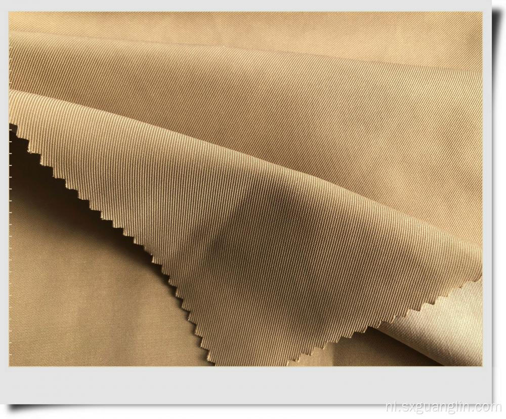 Dubbel keperstof van polyester katoen voor dames windjas