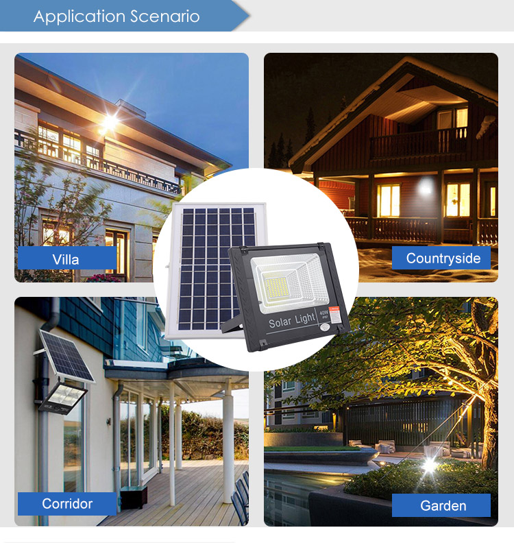 High Level 10w solar power led flood light outdoor lamp with favorable Discount