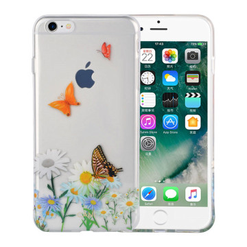 IMD Flower TPU Case for iPhone 6s Plus