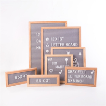 Colorful Wooden 10x10 Inch Changeable Letter Board