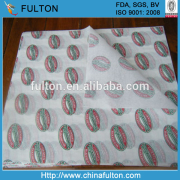 China Manufacturer Hamburger Paper/Food Packing Paper Paper Packaging Materials