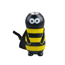 Mini Animal Shape Dynamo Flashlight Safety Kids Mini Flashlight