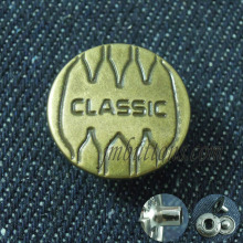 brass types customised brand fashion classic snaps buttons