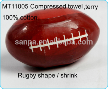 Soccer Ball Shape Compressed Towel / Magic Towel